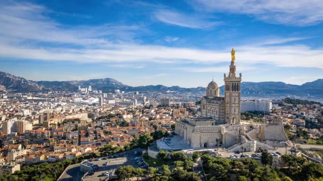 Studio Vieux-Port Vue Basilique Notre-Dame مارسيليا المظهر الخارجي الصورة