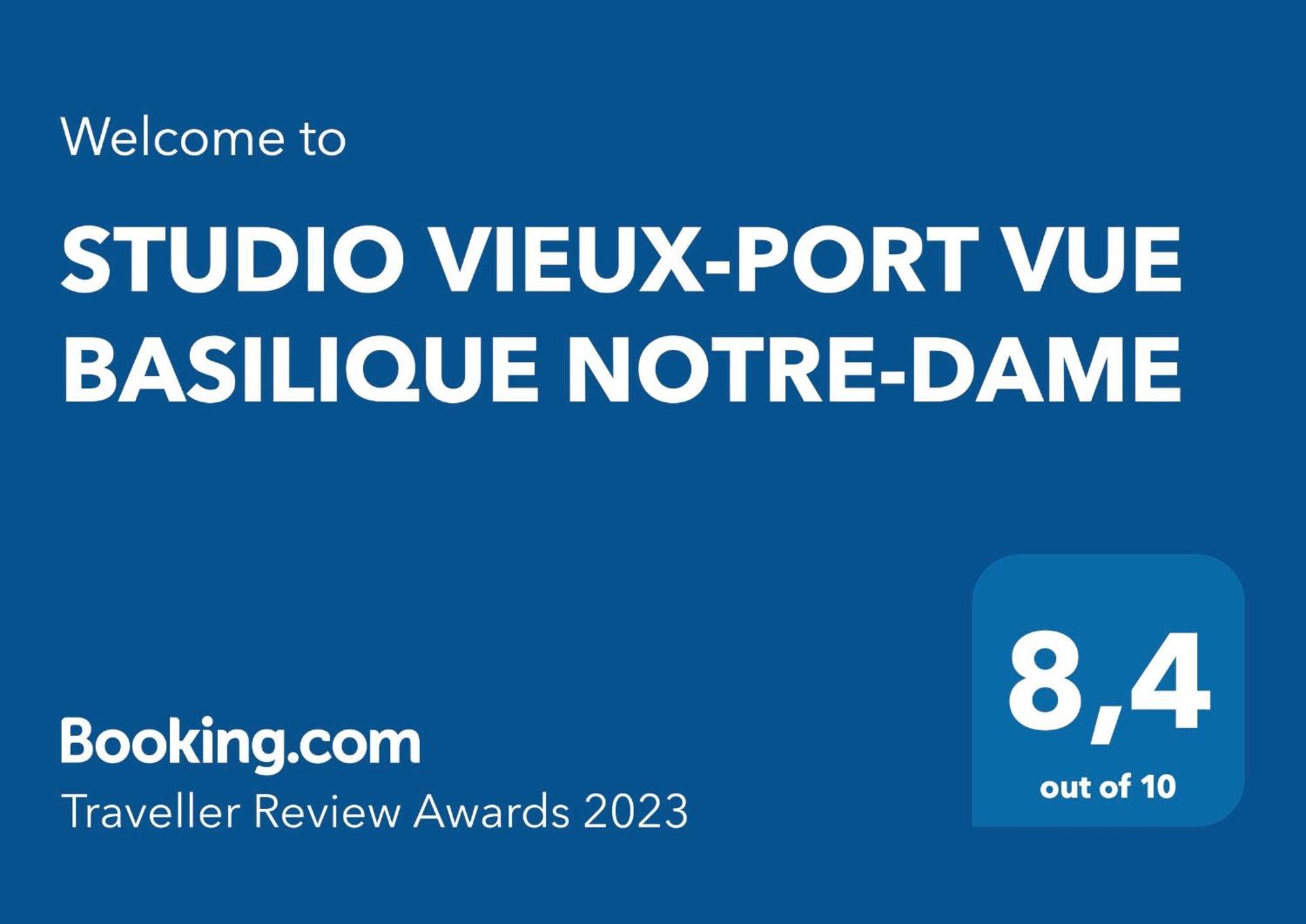 Studio Vieux-Port Vue Basilique Notre-Dame مارسيليا المظهر الخارجي الصورة